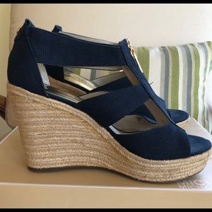 Michael Kors Damita Wedge - Size 8.5